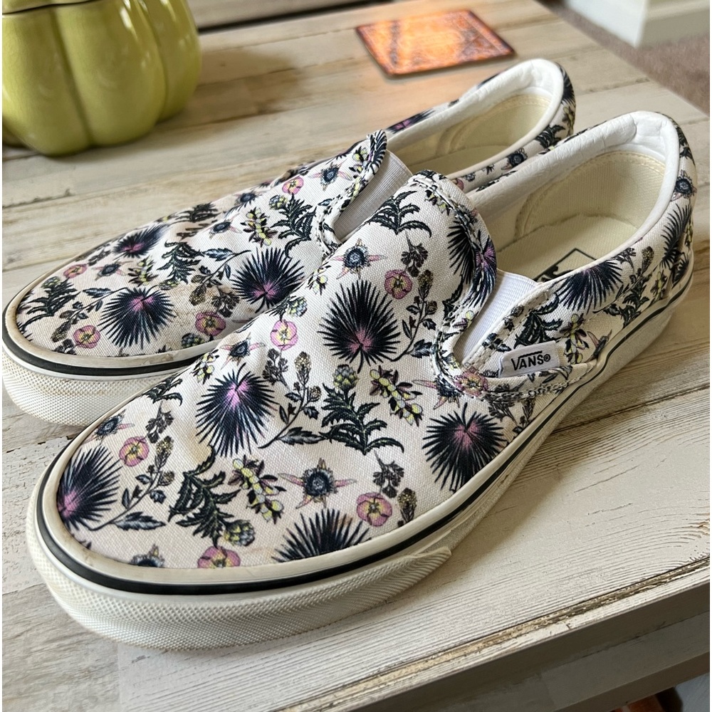 Floral Multi-Colored Vans